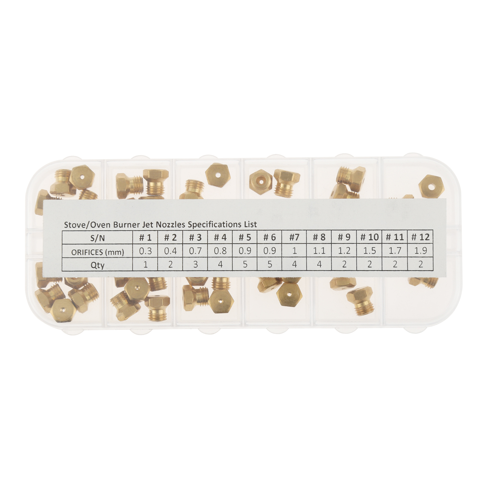 Steam Wand Tip - 36Pc Stufa Forno Orifizio Kit di