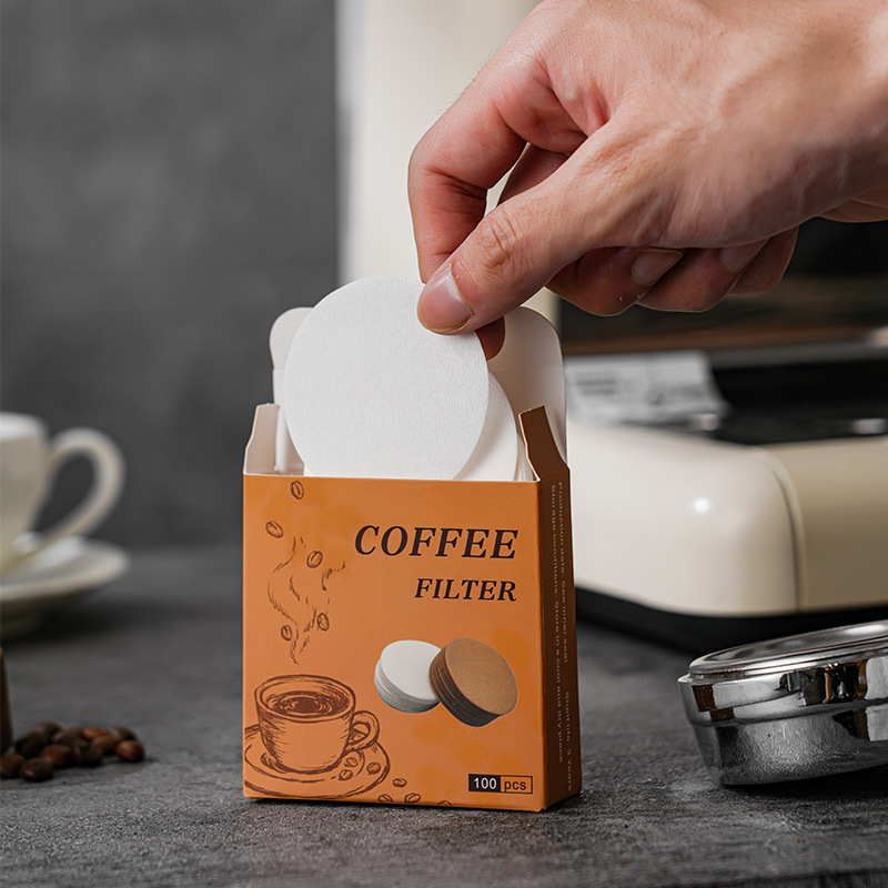 Coffee Equipment For Sale - Set di 100 Filtri Rotondi in