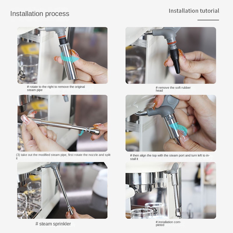 Sostituzione dell'ugello del v - Steam Wand Tip recensione e prezzo
