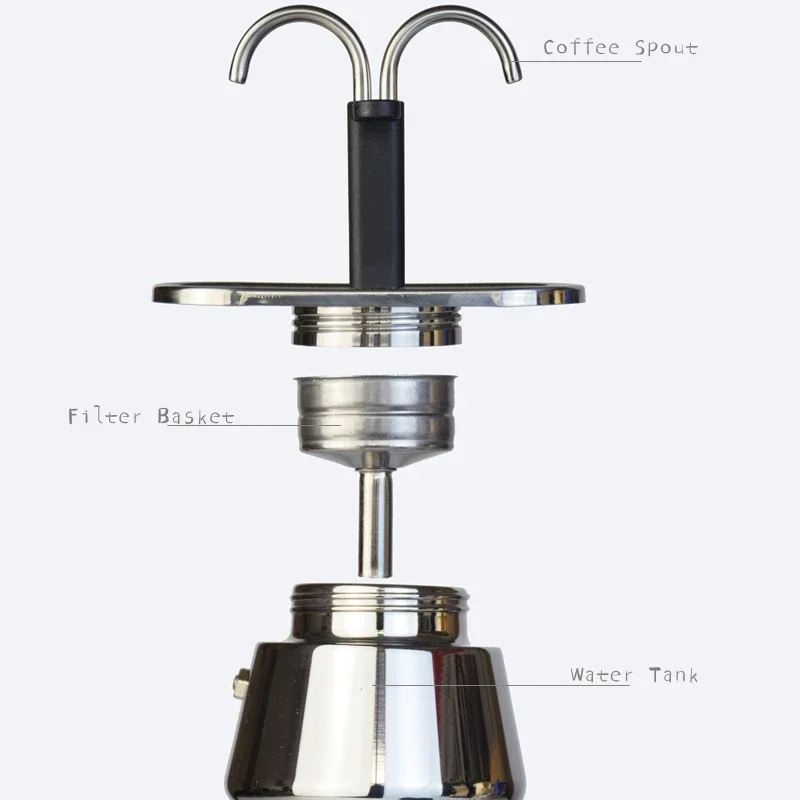 Mini Moka da 200 ml Doppio tub - Coffee Equipment For Sale recensione e prezzo