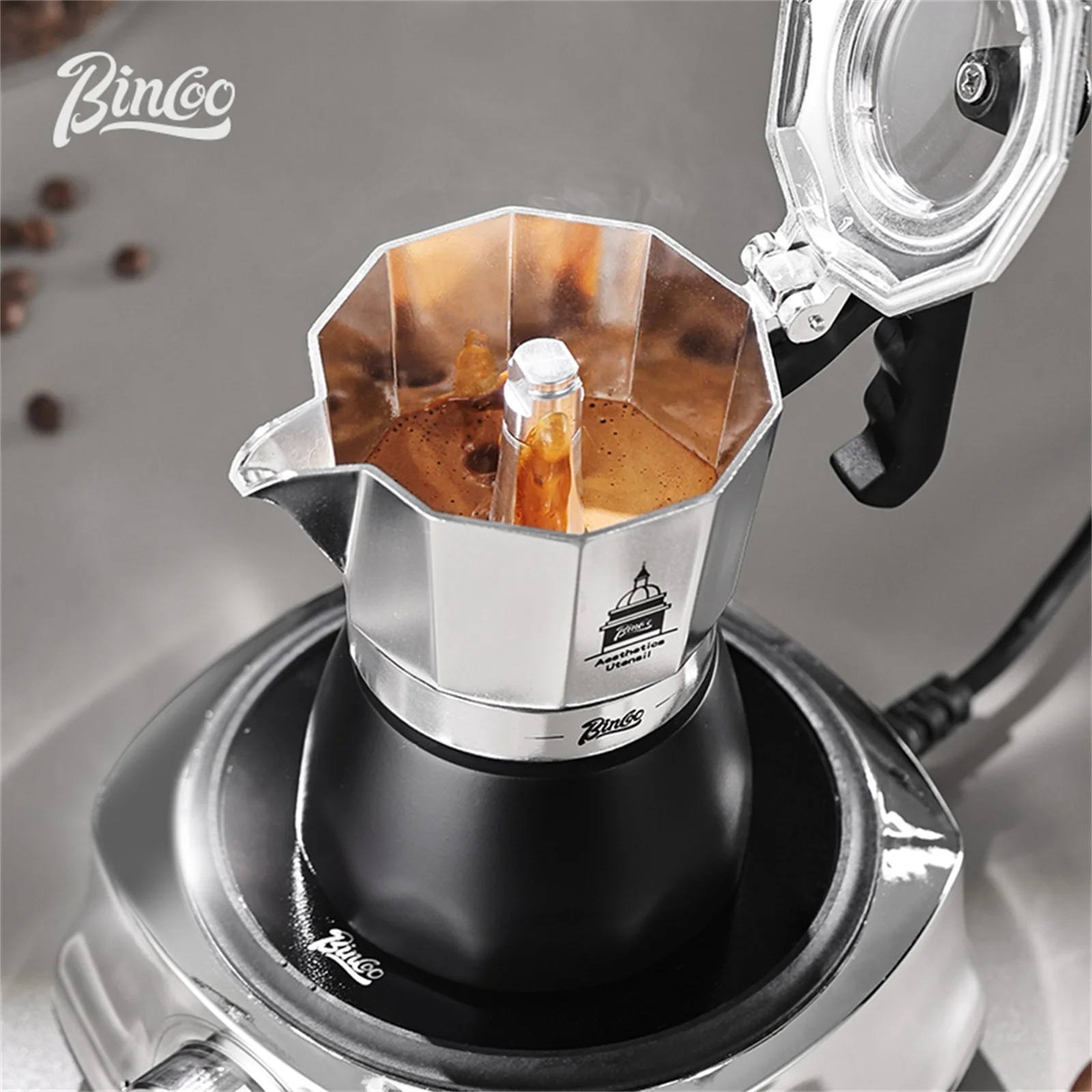 BINCOO Pentola Moka a Doppia V - Coffee Equipment For Sale recensione e prezzo
