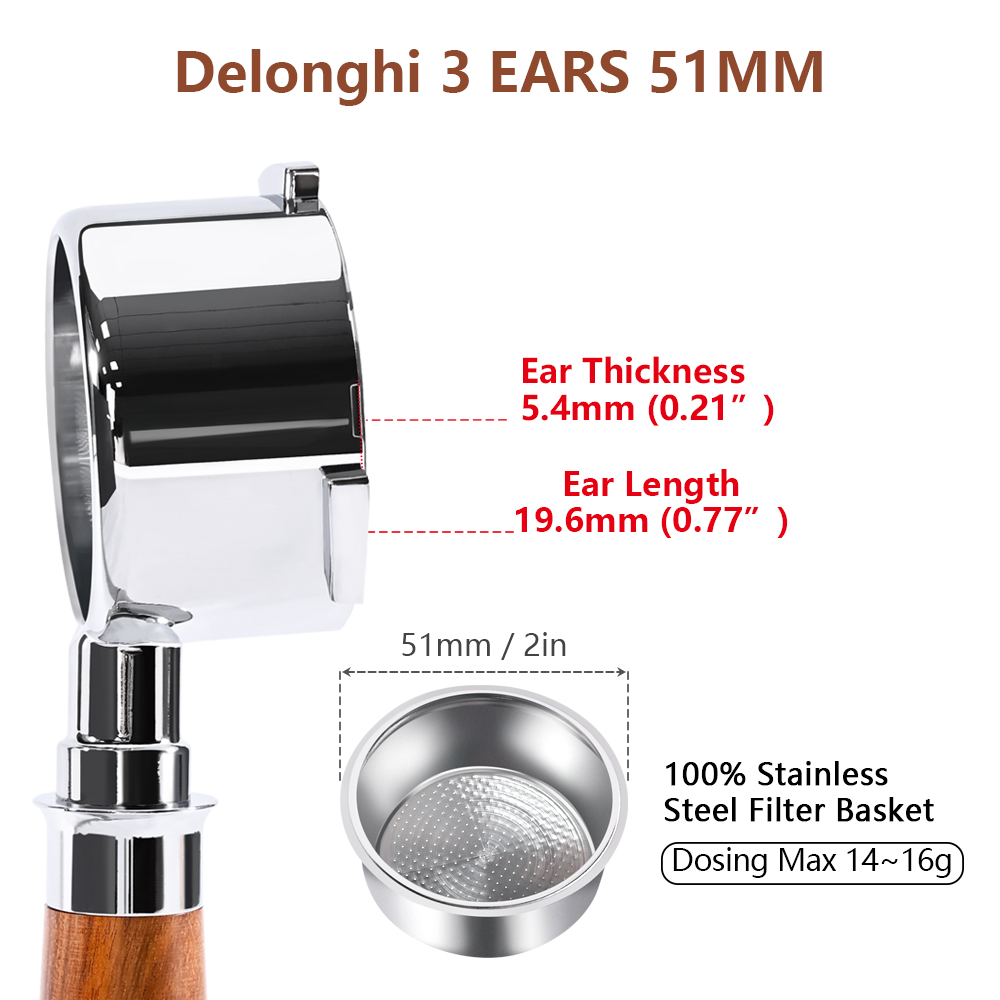 Portafiltro senza fondo da 51  - Coffee Equipment For Sale recensione e prezzo