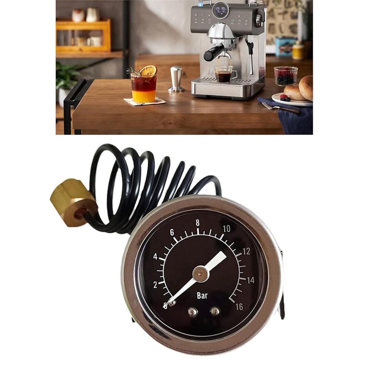 Manometro A47T ad Alta Precisi - Pressure Gauge Espresso recensione e prezzo