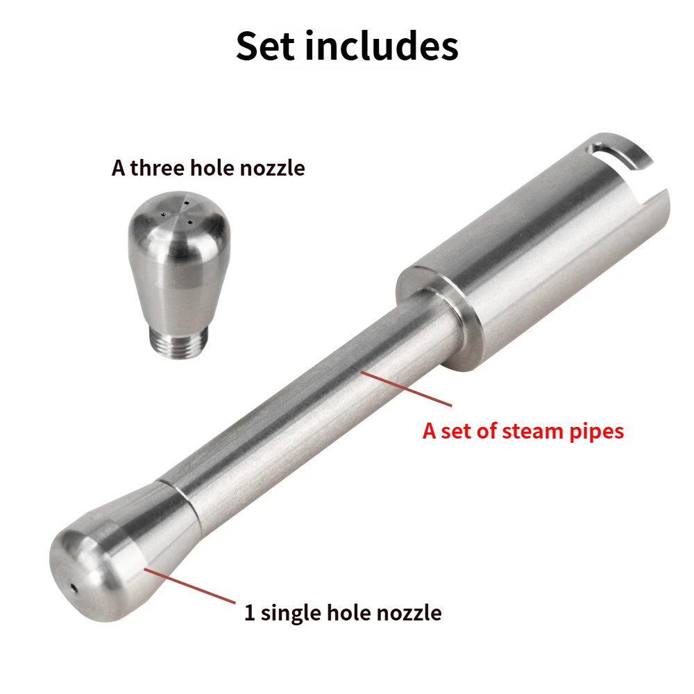 Lancia Vapore Modificata Estes - Steam Wand Tip recensione e prezzo