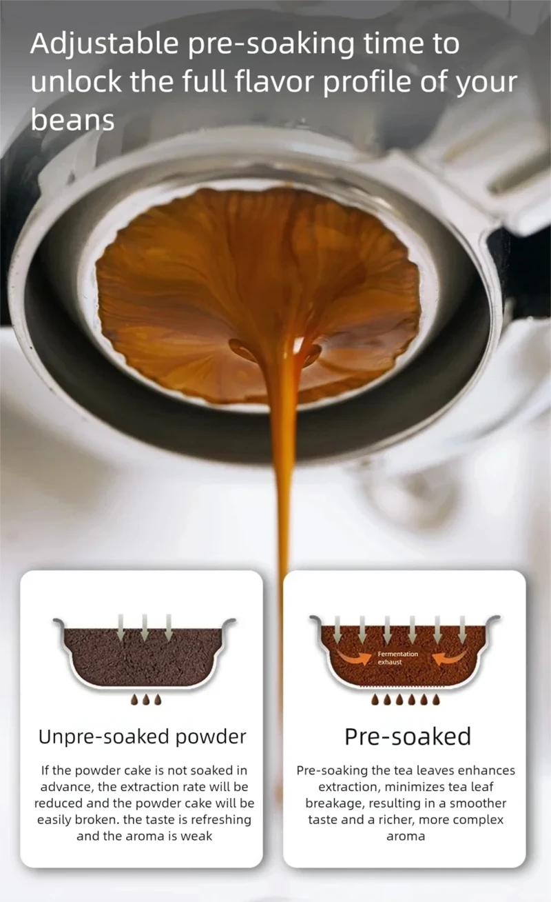 Macchina per caffè espresso E1 - Pressure Gauge Espresso recensione e prezzo