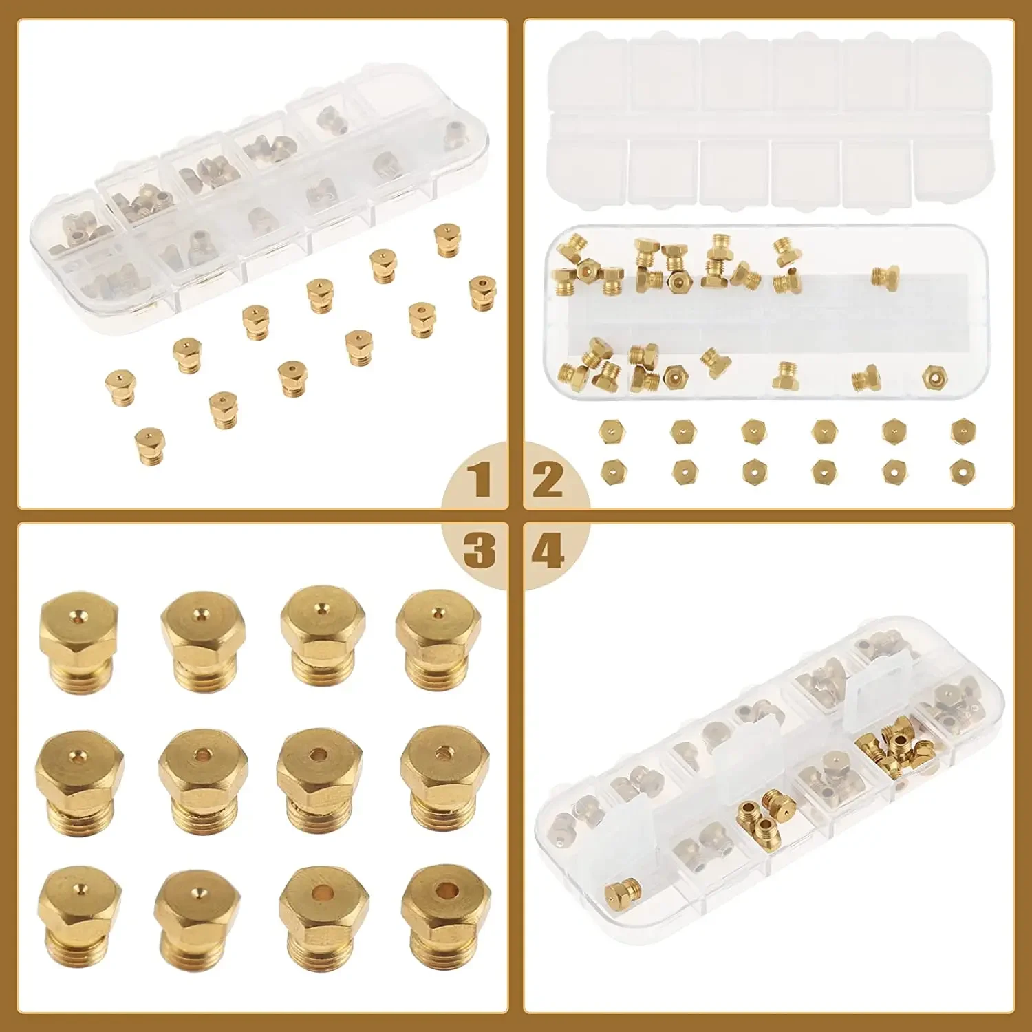 36 pz/1 scatola in ottone mass - Steam Wand Tip recensione e prezzo